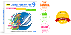 Digital Fashion Pro - fashion design software inforgraphic of information on fashion designing