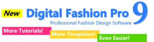 Digital Fashion Pro 9 - Fashion Design Software - ultimate fashion designing program