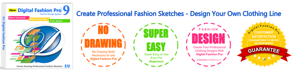 Digital Fashion Pro fashion design software – create professional