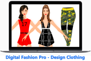 Fashion design software - how to draw digital fashion sketch drawings
