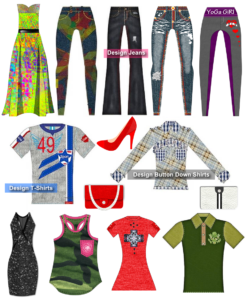 Designing a clothing line with Fashion Design Software