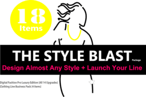 starting a clothing line infographic - style blast