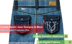 esigner Jean Fashion Design Software - Digital Fashion Pro