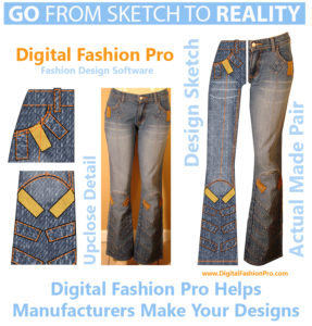 Go From Sketch to Reality with Digital Fashion Pro Fashion Design Software