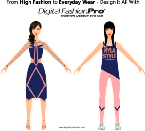 High Fashion - Everyday Clothing - Fashion design software by Digital Fashion Pro