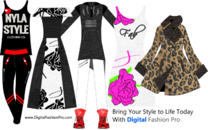 T-shirt - Off Shoulder Dress - Hoodie - Coat - Fab Dress - Fashion Design Software